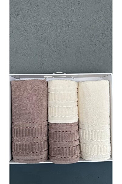 SERENART HOME Havi̇lla Bathroom Set Brown