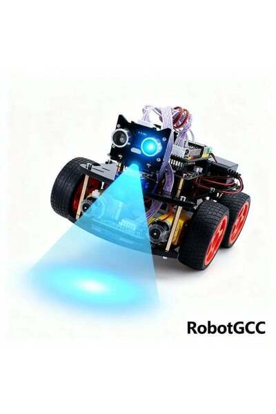 Arduino Smart Obstacle Avoidance Robot Car Kit 4WD with Ultrasonic & Infrared Sensors