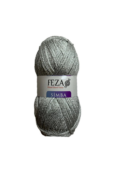 FEZA GROUP Feza Simba Silvery Bamboo Hand Knitting Yarn – 100 Gr – 230 m (85%...