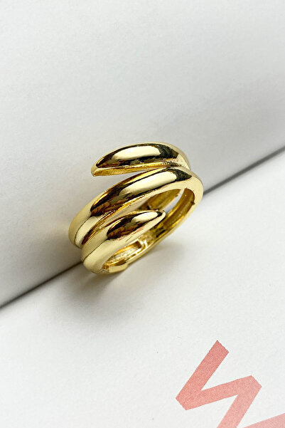 roshel Çelik Sarmal 3 Sıra Yüzük Ayarlı