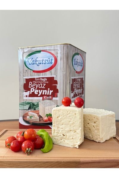 Yakut Süt Ürünleri Teneke Olgunlaştırılmış Beyaz Peynir Vakumlu 10kg