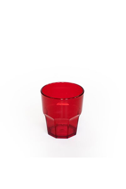 Omada Octagonal glass 0.30 L red - WLK