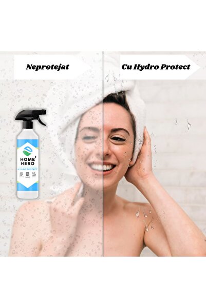 homehero Long-lasting Hydrophobic Solution, Glass and Stainless Steel, HydroProtect, Home Hero, 500 ml