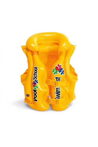 Intex Çocuk Can Yeleği - - Yakalı - Sarı (58660)