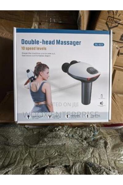 Dragora Double-headed massage gun, especially for head and scalp massage.