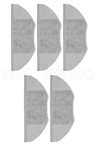 Marketto قطعة قماش ممسحة متوافقة مع أنكر لـ Eufy Robovac L70 Hybrid، 5 قطع