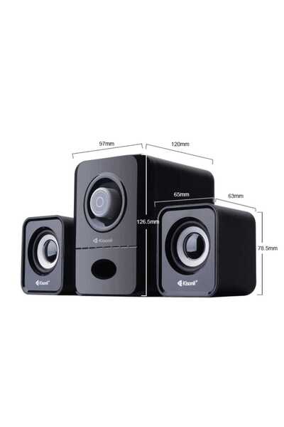 Kisonli The U-2900BT multimedia speaker is designed specifically for gaming and features Bluetooth connectivity and dynamic RGB lighting.