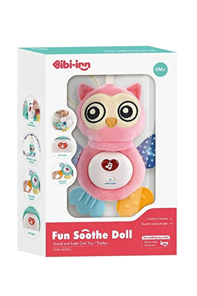 Other Multisensory Musical Owl Toy – Soft Plush Doll with Lights and Soothing Music