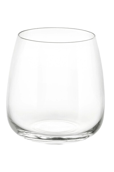 IKEA QUİCK 6 Adet Cam Su Bardağı Yükseklik 9 Cm 6'lı Set Şeffaf Bardak Kokteyl Bardağı Hacim 360 ml