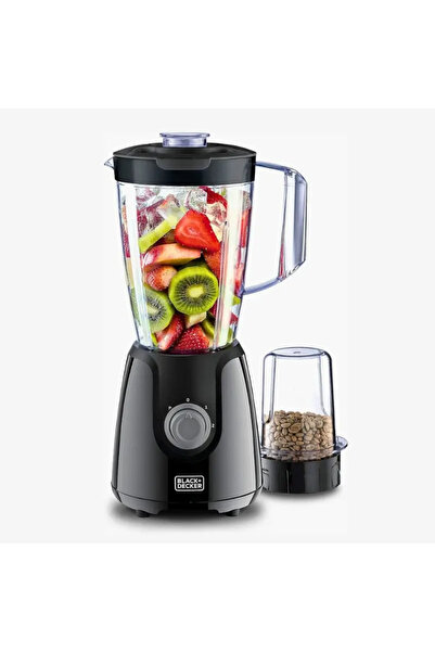 Black&Decker Black & Decker Blender BX430J-B5 – 1.5L Jar, 400W Motor, Grinder Mill, Black