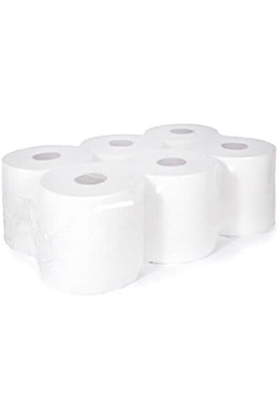 Cleany Genie Auto Cut Kitchen Maxi Roll Tissue | Super Soft Hand Towel Tissue Roll | 1 Kg | Pack of 6