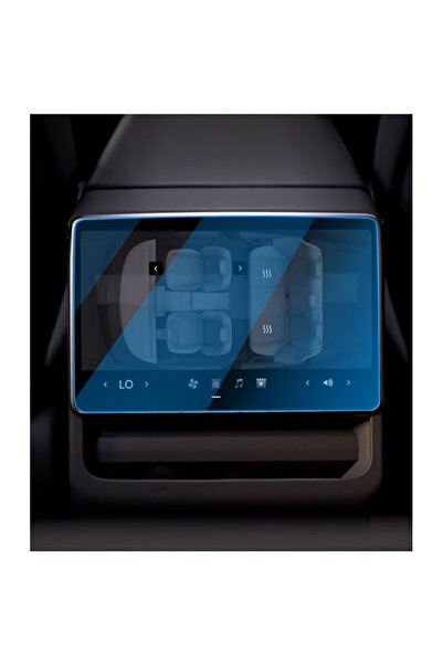 dalip Set of 2 Tempered Glass Screen Protectors for Tesla Model 3/Y — Front & Back, Anti Blue-Ray