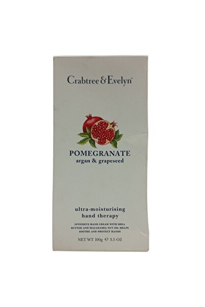 crabtree evelyn Crabtree & Evelyn, Pomegranate, Argan & Grapeseed, Ultra-Moisturising, Hand Cream, 100 g *Tester