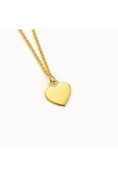 House of Crystals Colier cu Pandantiv Inima Otel Inoxidabil Rosy