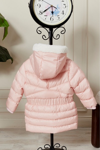 Benittokids Baby Girl Hooded Coat