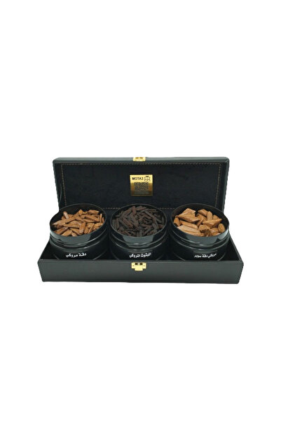 Golden Touch Store صندوق الإهداء 5 أوقيات متنوعة من العود المحسن والبخور