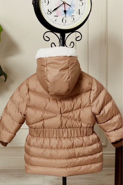 Benittokids Baby Girl Hooded Coat