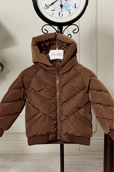 Benittokids Baby Boy Hooded Winter Coat