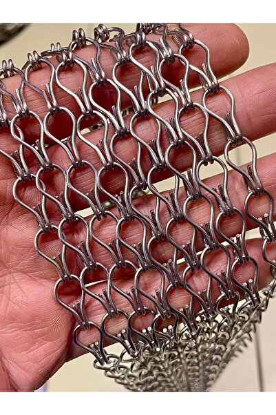 canh Avize Florasan Zinciri 5 Metre Saksı Rezervuar Süs Eşyaları İçin Gümüş Renk