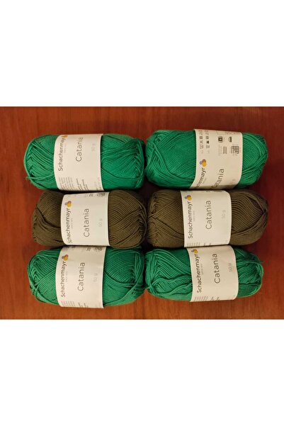 Schachenmayr Σετ πλεκτών κλωστών και βελονάκι για πλέξιμο στο χέρι για τσάντες παιχνιδιών και μπλούζες Catania Amigurumi