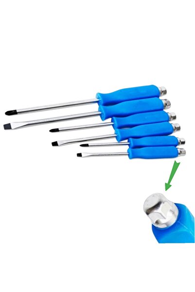 OEM 6 surubelnite cu cap magnetic si impact, 3 pcs cap cruce / cap drept, cro...