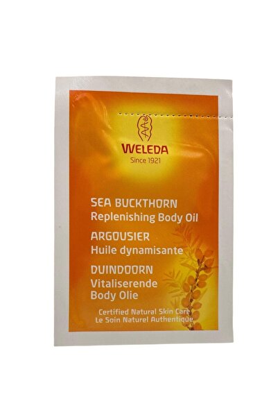 Weleda , Sea Buckthorn, Replenishing, Body Oil, For Body, Face & Eyes, 2 ml *Sample