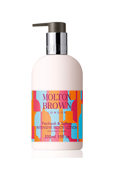 Molton Brown Loțiune de corp hrănitoare cu paciuli și șofran, 300 ml