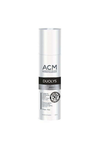 ACM Laboratoire ACM, Duolys, Anti-îmbătrânire, Cremă de protecție solară, Pentru față, SPF 50+, 50 ml