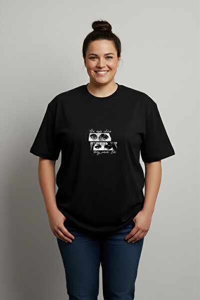 LORVEX Plus Size T-Shirt 5XL |   100% Cotton Comfortable Fit T-Shirt Li̇e Printed