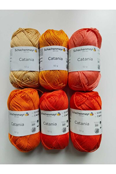 Schachenmayr Σετ πλεκτών κλωστών και βελονάκι για πλέξιμο στο χέρι για τσάντες παιχνιδιών και μπλούζες Catania Amigurumi