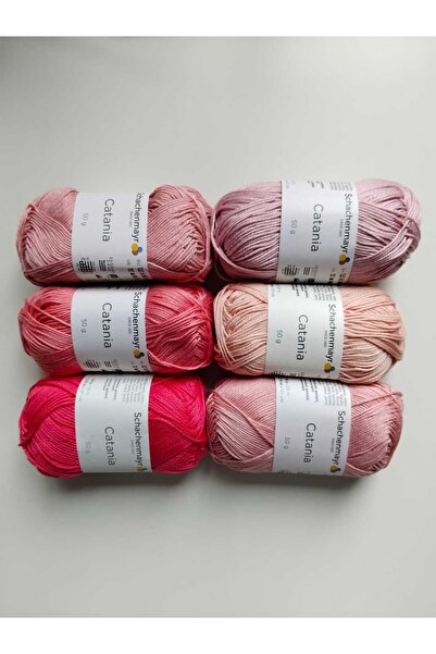 Schachenmayr Σετ πλεκτών κλωστών και βελονάκι για πλέξιμο στο χέρι για τσάντες παιχνιδιών και μπλούζες Catania Amigurumi