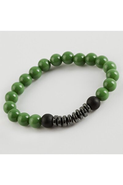 cleovibe Ceyt Hematite Natural Stone Bracelet