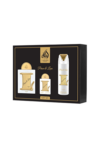 lattafa Pride Peace & Love EDP 100 ml + EDP 20 ml + DEO VAPO 200 ml (unisex)