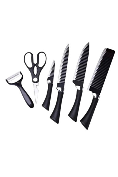 Otto Otto Set: 3-level sharpener + 6 knives + 4 fruit knives + fruit slicer.