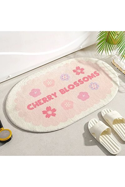 QGC Entrance Doormat, 60x90 cm, Pink and White (30105-2)