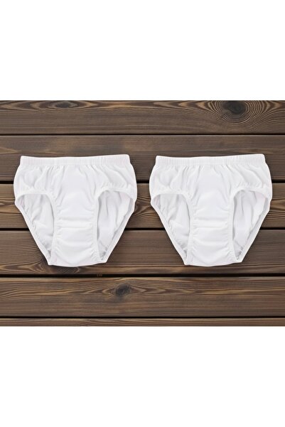 BİLGENS BUTİK Boy's 100% Cotton Slip Underwear (Pack of 2)