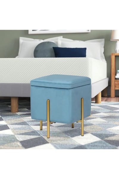 Generic Happy Bed – A stylish pouf with storage space, featuring a modern design and a practical touch