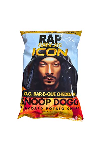 ENERGY SNACK SHOP Chipsuri Rap Snacks Snoop Dogg BBQ Cheddar 71 g