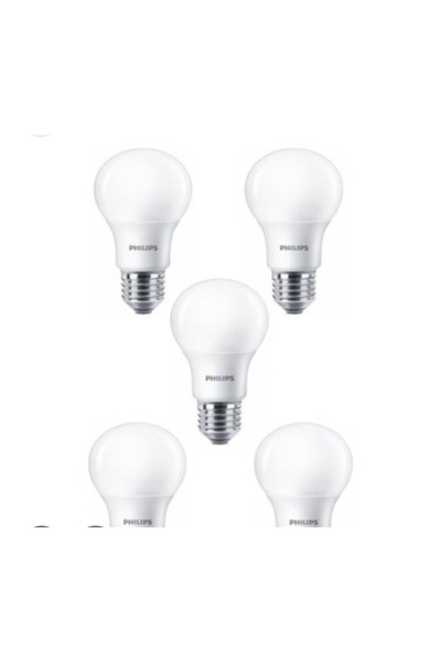 Philips 8W E-27 BEYAZ IŞIK LED AMPÜL 5 ADET