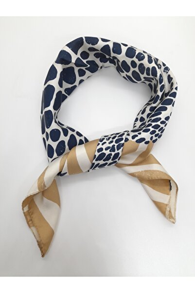 BurcHair Colorful Combination Complementary Stylish Scarf 59 cm X 59 cm