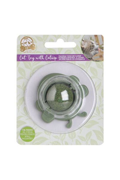 OEM Wall Toy for Cats, Butterfly Model, Catnip, Green, Adhesive Mount