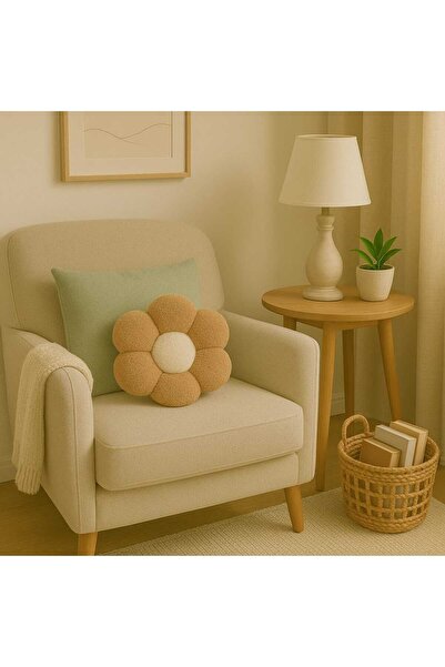 CHIZGY Soft Plush Daisy Decorative Pillow – Anti-Allergic, Imported Fabric, Spring Chic Throw Pillow and Cushion
