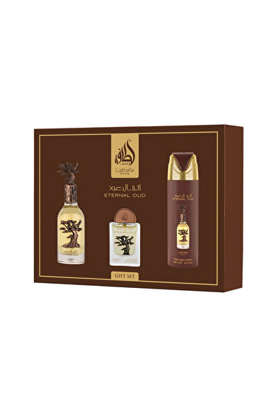 lattafa Pride Eternal Oud EDP 100 ml + EDP 20 ml + DEO VAPO 200 ml (unisex)