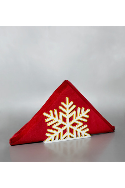 SZD Design Șervețele de Crăciun cu fulgi de zăpadă