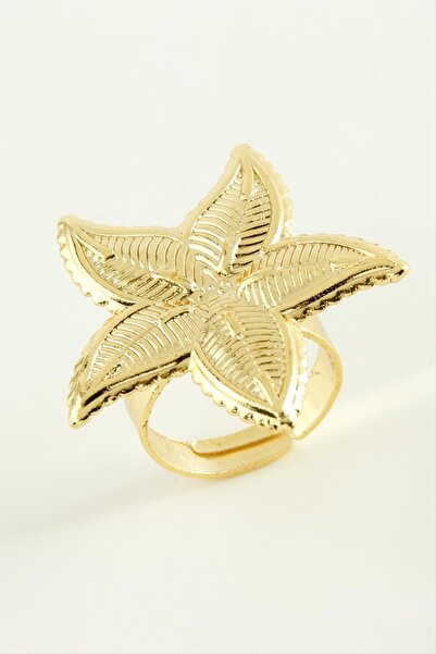 cleovibe Flower Metal Ring