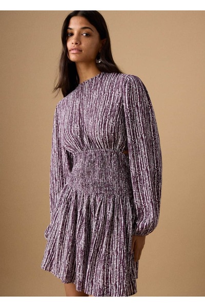 Mango Teen Lureks cut out detaylı elbise