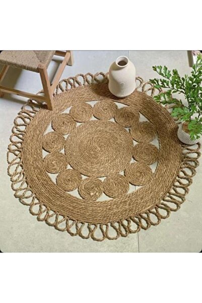 SPR مفرش خوص Bohemian Seagrass Mat - 100x100 cm