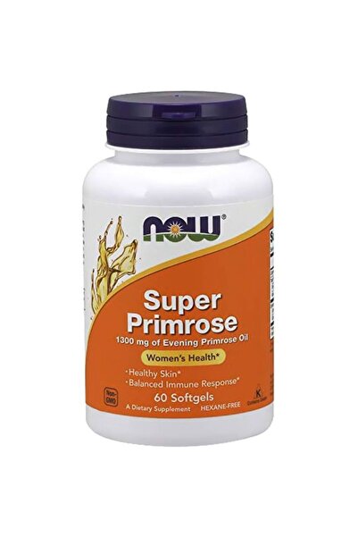 Now Foods Super Primrose Dietary Supplement 60 Softgels