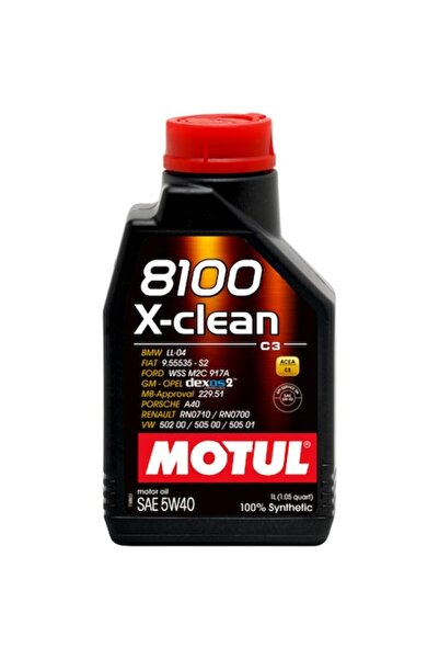 Motul 8100 X-clean 5W-40, 1L