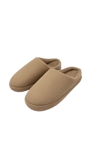 ALB TERLİK AYAKKABI SAN. TİC. LTD. ŞTİ. Women's Stone Patterned Warm House Slippers – Ultra Comfortable, Winter, Comfortable, Soft